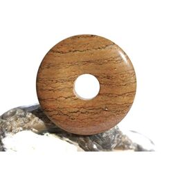 Landschaftsjaspis Donut 30 mm (4,3 mm stark)