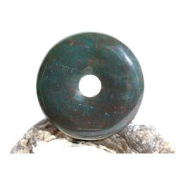 Heliotrop Donut Edelstein 30 mm (5,7 mm stark) - Sonderqualit�t -