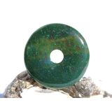 Heliotrop Donut Edelstein 30 mm (5,7 mm stark) -...