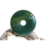 Heliotrop Donut Edelstein 30 mm (5,7 mm stark) -...
