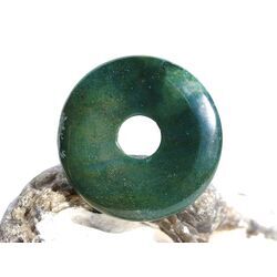 Heliotrop Donut Edelstein 30 mm (5,4 mm stark)