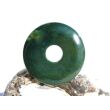 Heliotrop Donut Edelstein 30 mm (5,4 mm stark)