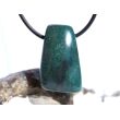 Heliotrop Schmuckstein Cabochon gebohrt - ca. 2,7 cm x 1,8 cm x 1,3 cm