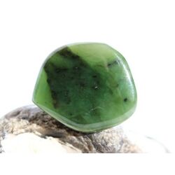 Nephrit-Jade Schmuckstein / Scheibenstein -...