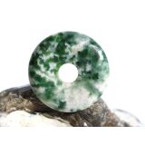 Prasem "Afrikanische Jade" Donut 25 mm (5,2 mm...