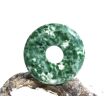 Prasem "Afrikanische Jade" Donut 30 mm (5 mm stark)