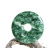 Prasem "Afrikanische Jade" Donut 40 mm (5,5 mm stark)