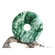 Prasem "Afrikanische Jade" Donut 40 mm (5,2 mm stark)