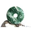 Prasem "Afrikanische Jade" Donut 40 mm (5,2 mm stark)