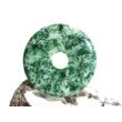 Prasem "Afrikanische Jade" Donut 45 mm (5,8 mm stark)