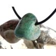Smaragd Trommelstein gebohrt (Beryll) - Rarität - ca. 1,9 cm x 1,7 cm x 1,5 cm - Sonderpreis wg. Makel -