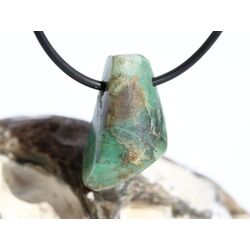 Smaragd Schmuckstein gebohrt (Beryll) - Rarit�t - ca. 2,7 cm x 1,6 cm x 1,2 cm