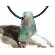 Smaragd Schmuckstein gebohrt (Beryll) - Rarität - ca. 2,7 cm x 1,6 cm x 1,2 cm