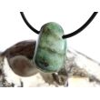 Smaragd Trommelstein gebohrt (Beryll) - Rarität - ca. 2,5 cm x 1,6 cm x 1,5 cm