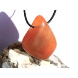 Chalcedon rot (Blutchalcedon) XXL Schmuckstein /...