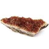 Citrin (gebr.) Kristallstufe - ca. 17 cm x 5,7 cm x 3,3 cm