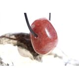 Aventurin rot (Himbeerquarz / Piemonit-Quarzit)...
