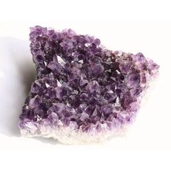 Amethyst Kristallstufe / Ladestufe mitteldunkel (Brasilien) - AA-Sonderqualitt - ca. 18 cm x 17 cm x 6,5 cm