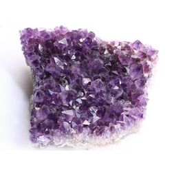 Amethyst Kristallstufe / Ladestufe mitteldunkel (Brasilien) - AA-Sonderqualitt - ca. 18 cm x 17 cm x 6,5 cm