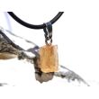 Topas Imperial (Goldtopas) Kristall natur - Anhänger Silberöse Schmuckdose - Rarität - AA-Sonderqualität - ca. 2,2 cm x 1,1 cm x 0,8 cm