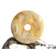 Laceachat (Crazy Lace) Donut Edelstein 40 mm (6 mm stark)