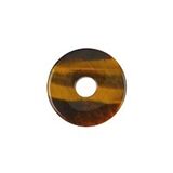 Tigerauge Donut Edelstein 17 mm (4 mm stark)