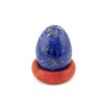 Lapislazuli - Edelstein-Ei - ca. 2,3 cm - Sonderqualität -