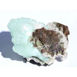 Apophyllit grn Kristallstufe / Rohstein - Raritt - ca. 3,6 cm x 2,5 cm x 2,2 cm