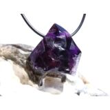 Amethyst dunkel "Morion" Kristallspitze /...