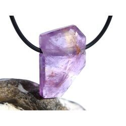 Ametrin Schmuckstein facettiert gebohrt - Sonderqualit�t - ca. 2,9 cm x 2,1 cm x 1 cm