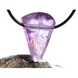 Ametrin Schmuckstein facettiert gebohrt - Sonderqualit�t - ca. 3,1 cm x 2,2 cm x 1,1 cm