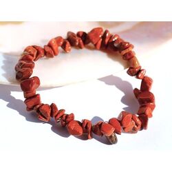 Jaspis rot Splitterarmband - Sonderqualit�t - ca. 5 - 10...