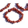 Jaspis rot Splitterarmband - Sonderqualität - ca. 5 - 10 mm - ca. 17 cm
