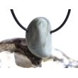 Quarz-Katzenauge (Aqualith, Schillerquarz) Trommelstein gebohrt - Sonderqualität - ca. 3 cm x 1,9 cm x 1,4 cm
