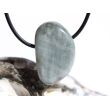 Quarz-Katzenauge (Aqualith, Schillerquarz) Trommelstein gebohrt - Sonderqualität - ca. 3 cm x 1,9 cm x 1,4 cm