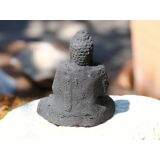 Buddha schwarz Figur / Aufsteller - ca. 7 cm x 6 cm x 3,8 cm