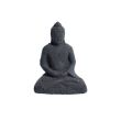 Buddha schwarz Figur / Aufsteller - ca. 7 cm x 6 cm x 3,8 cm