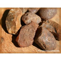 Karneol natur (Carneol) Wassersteine / Rohsteine extra angetrommelt - ca. 50 g