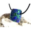 Azurit-Malachit (rek.) Schmuckstein gebohrt - ca. 2,2 cm x 1,7 cm x 1,4 cm