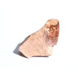 Feueropal Rohstein - Rarität - Sonderqualität - ca. 2,3 cm x 1,7 cm x 1,3 cm