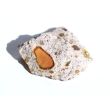 Feueropal Rohstein - Rarität - Sonderqualität - ca. 2,5 cm x 2,5 cm x 1,1 cm