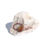 Feueropal Rohstein - Rarität - Sonderqualität - ca. 2,5 cm x 1,9 cm x 1,7 cm