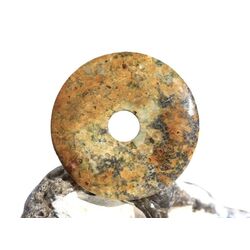 Leopardenfell-Rhyolith (Leopardenstein / Leopardenjapsis) Donut 40 mm (6 mm stark)