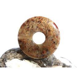 Leopardenfell-Rhyolith (Leopardenstein / Leopardenjapsis) Donut 30 mm (5,3 mm stark)
