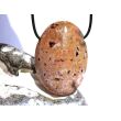 Ozeanachat XXXL Schmuckstein Cabochon gebohrt (Ozeanchalcedon / Ozeanjaspis) - Sonderqualität - ca. 5,2 cm x 3,8 cm x 1,8 cm