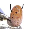 Ozeanachat XXXL Schmuckstein Cabochon gebohrt (Ozeanchalcedon / Ozeanjaspis) - Sonderqualität - ca. 5,2 cm x 3,8 cm x 1,8 cm