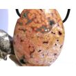 Ozeanachat XXXL Schmuckstein Cabochon gebohrt (Ozeanchalcedon / Ozeanjaspis) - Sonderqualität - ca. 5,2 cm x 3,8 cm x 1,8 cm