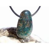 Apatit blau natur Schmuckstein Cabochon / Trommelstein...
