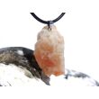 Sonnenstein Rohstein Anhänger Silberöse - AA-Sonderqualität - ca. 3,4 cm x 1,7 cm x 1,7 cm