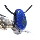 Lapislazuli / Fleck-Lapis Trommelstein / Scheibenstein...